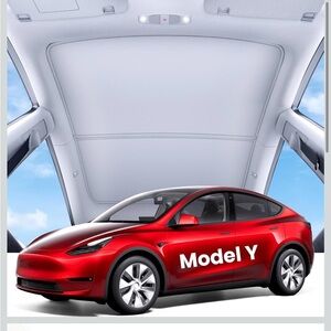 Sunshade Roof Window Insulation UV Rays Protection for Tesla Model Y 2025 & 2026